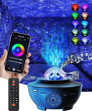 Galaxy Star Projector – Turn Your Room Into a Magical Night Sky 🌌