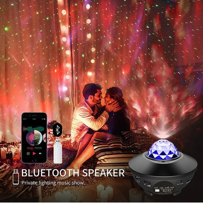 Galaxy Star Projector – Turn Your Room Into a Magical Night Sky 🌌