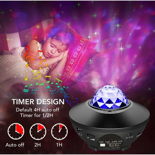 Galaxy Star Projector – Turn Your Room Into a Magical Night Sky 🌌