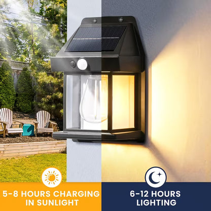 Solar Sensor Outdoor Wall Lamp
