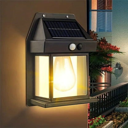 Solar Sensor Outdoor Wall Lamp
